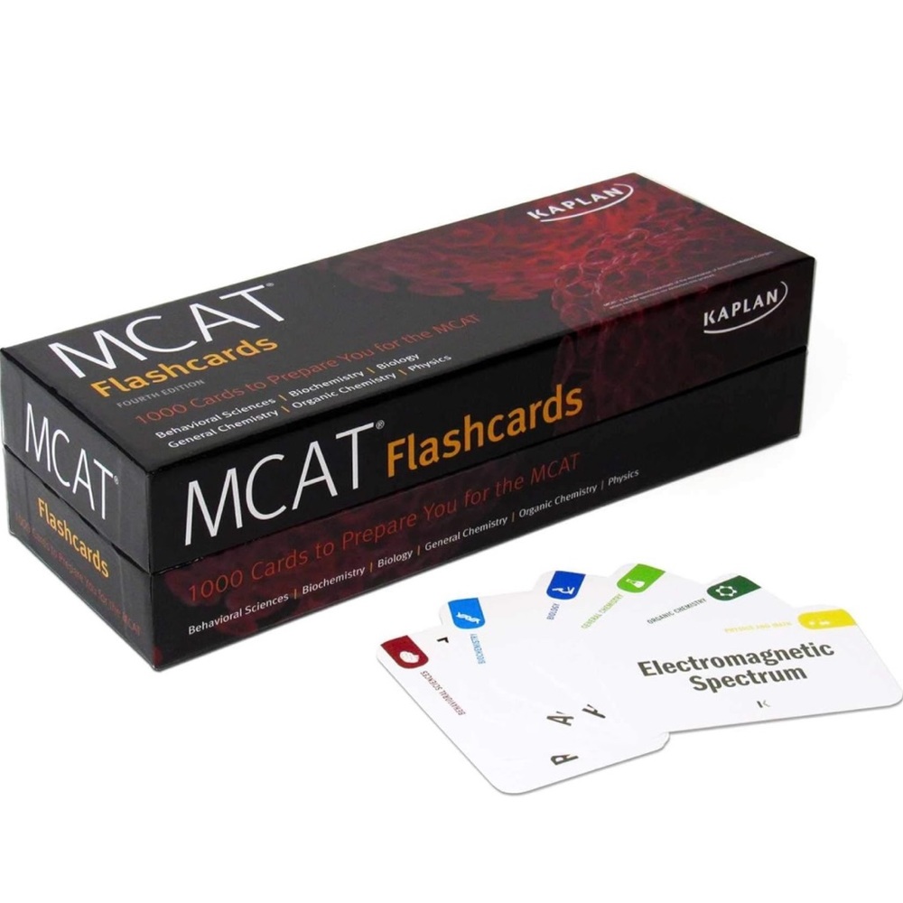 Complete mcat kaplan card set